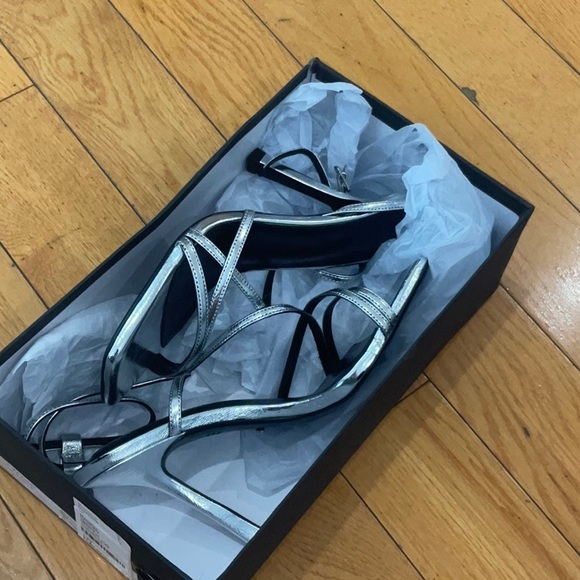 Tony Bianco Franci Sandal Silver Foil, Size: 7 - Picture 6 of 14